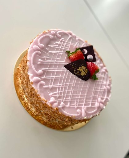 Klasszikus Retro Puncs Torta