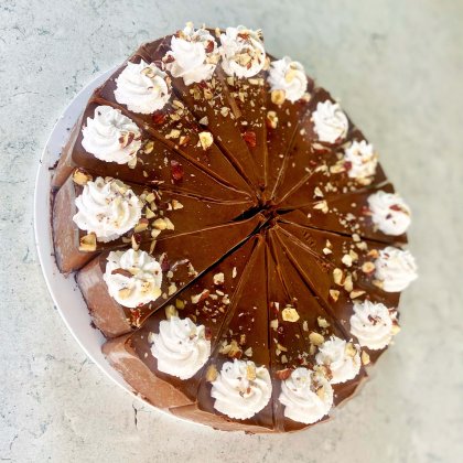 Mogyorós Csokis Torta