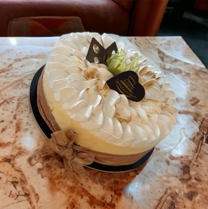 Madártej torta
